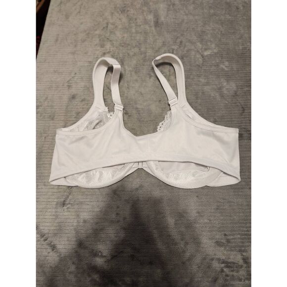 Glamorise WonderWire Front Closure Bra 1245 White size 42C - Picture 2 of 3
